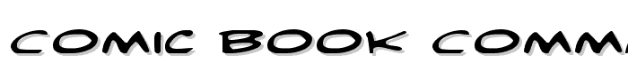 Comic Book Commando Exp font